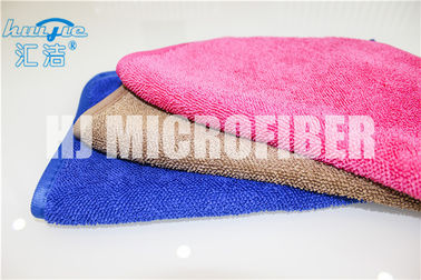 De duidelijke Schoonmakende Doek van Microfiber, Hoogwaterabsorptie en hoge rioleringssunction die handdoek verdraaien