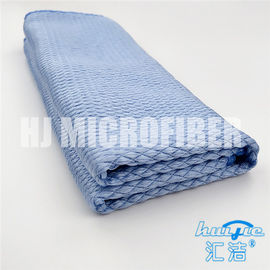 Microfiber 30*40cm 80%-polyamide en het door buizen geleide huishouden die van 20% polyester Franse handdoek schoonmaken