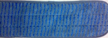 Stootkussens van de Microfiber de Natte Zwabber 13*47cm Blauw van de Vachtmicrofiber van het Gaszuiveraar Grijs Koraal de Zwabberhoofd