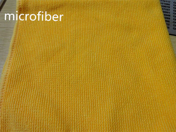 Van de de Parel40*40 Polyester van de Microfiberstof de Gele Grote Schoonmakende Handdoek