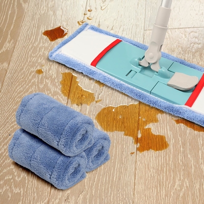 Herbruikbare dweilpad voor Swiffer Sweeper Mop Microfiber dweilpad Navulling Wasbaar voor het reinigen van plinten op harde vloeren