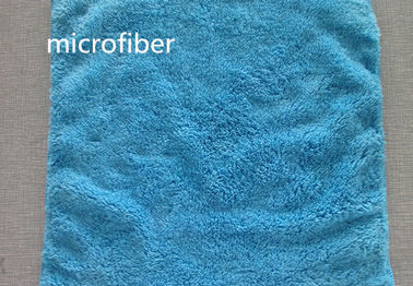 Microfiber 30 * 30cm 300gsm Blauwe van de de Autohand van de Koraalvacht Super Zachte de Keuken Schoonmakende Doek