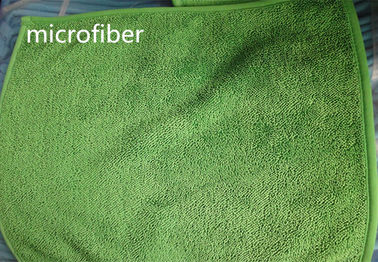 30*40 van de het Stofzwabber van cm 450gsm Microfiber van de het Waterabsorptie de Groene Verdraaide Super Zwabber van het de Vloerstof