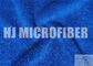 Blauwe 30 * 40 microfiberdroogdoeken, weft de Vacht schoonmakende microfiber doek van de draai ultra Dikke Pluche