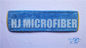 18 het“ Blauw vouwt van de Zwabberstootkussens van Microfiber de Natte Hoofden van de de Vervangingszwabber voor Huis het Schoonmaken op