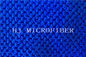 De blauwe van de de Stoffenjacquard van Kleurenmicrofiber Schoonmakende Grote Peral Gevormde Doek met de Harde Draad van pp