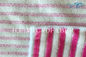 Rode en Witte Schoonmakende de Handdoekdoek van Microfiber van de Kleurenstreep voor Huis die Super Absorbeermiddel gebruiken
