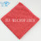 HUIJIE-van de de Handhanddoek van Leveranciersmicrofiber van de Rode kleurenmicrofiber de Schoonmakende Doek VOOR Huisgebruik