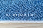 De blauwe van de de Zwabberstootkussens Verdraaide Stapel van Microfiber van Kleurenleidingen Zij Natte van de Zwabberhoofden Stootkussens van de de Zwabbervervanging