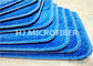 De blauwe 80%-Stootkussens van de de Vloerzwabber van Polyester Commerciële Microfiber met