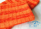 De oranje Schoonmakende Doeken van Microfiber 80% Polyesterpluksel - vrije, Antistatische Schoonmakende Doek