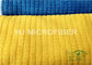 De gele Kras Vrije van de Micro- Schoonmakende Handdoeken van Microfiber Doekwerveling Vrije/Drogende