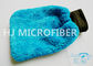 Draagbare Duurzame Microfiber-Wasmitt Super Absorberende Microfiber die Mitt bestrooien