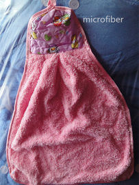 De milieuvriendelijke van de de babyhanddoek van de badhanddoeken roze hand knappe vacht van het het beeldverhaalkoraal