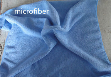 Microfiberdroogdoek 40 * 40cm Blauwe 8020 Absorberende Keukenauto die Terry Towels schoonmaken