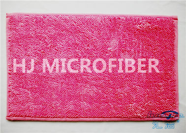 Kleine Pink100% de Deurmat van Polyestermicrofiber voor Openlucht/Binnen Antislip Steun