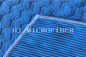 De blauwe van de de Parelstof van de Kleurenjacquard Grote Schoonmakende Doek van Microfiber voor Handdoek en Huistextiel