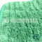 De groene Stof van de het Koraalvacht van Kleurenmicrofiber met de Groene Nylon Harde Zwabbers van de Draad Vlakke Nieuwe vulling voor Huis het Schoonmaken