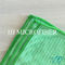 Het groene het Polyamide Kleine net van de Kleuren Weft Gebreide 80% Polyester 20% vormde schoonmakende doekhanddoek