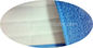 Blauwe Natte de Zwabberstootkussens van 380gsm Microfiber, Zak Gevormde Multifunctionele Zwabbers