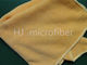 Gele Grote Schoonmakende de Handdoek40*40 Microfiber Schoonmakende Handdoek van de Pareldoek