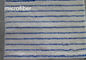 De witte Streep Geweven Natte Zwabber van Microfiber van de Koraalvacht Zelf adhensive vult 30 * 40cm op