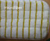 De gele Geweven van de Zwabberstootkussens van Koraalmicrofiber Natte Stootkussens van de het Fluweel Super Dikke Nylon zelf-Adhensive Natte Zwabber