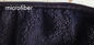 Microfiber 300gsm 150cm Breedte Zwarte Duurzame het Door buizen leiden Knappe Sporten die Handdoek schoonmaken