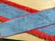 450gsm blauwe Verdraaide Rode Natte Milieuvriendelijke de Zwabberstootkussens van Leeswijzersmicrofiber