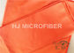Sinaasappel van de Auto de Schoonmakende Doeken van polyestermicrofiber, Microfiber-Auto Drogende Handdoeken